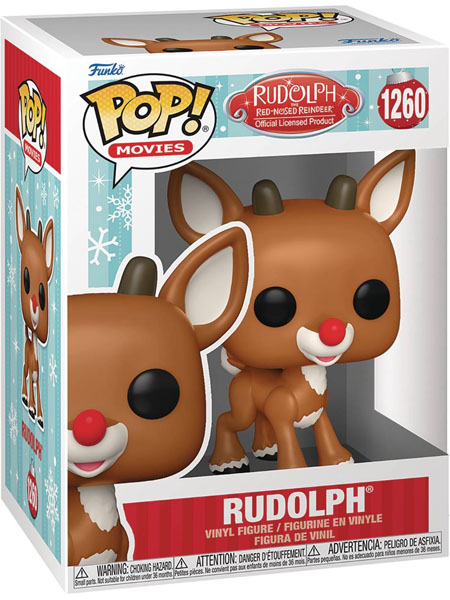 Funko POP #1260 Rudolph the Red Nosed Reindeer Rudolph Figure
